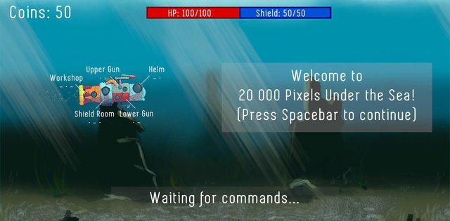 20 000 Pixels Under the Sea