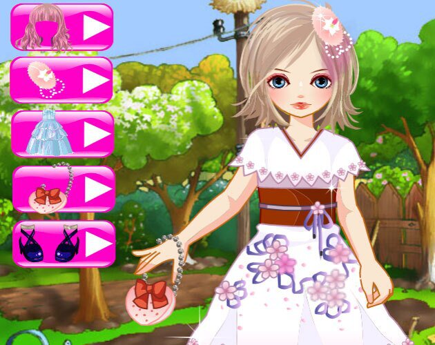Sweet Girl Mia Dress Up Game
