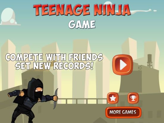 Teenage Ninja Game - Mutant Teen Adventure