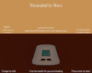 Stranded in Mars (dreamerflow)