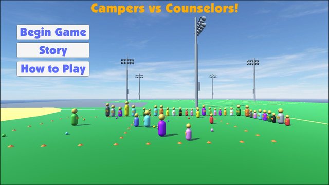 Campers vs. Counselors!