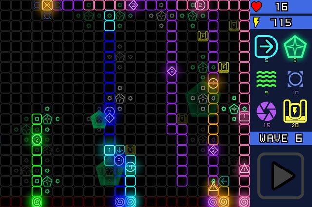 Neon Trap Defense
