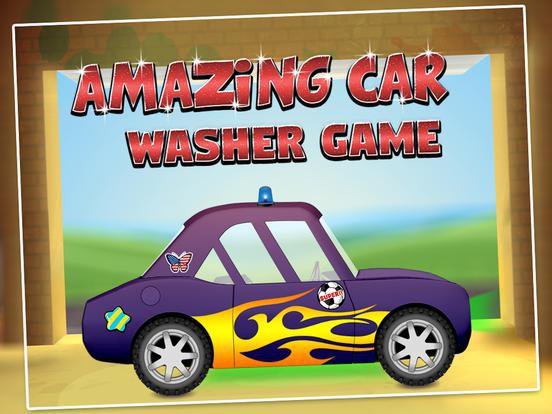 Amazing Car Washer Game