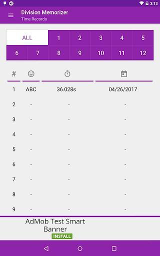 Division Memorizer