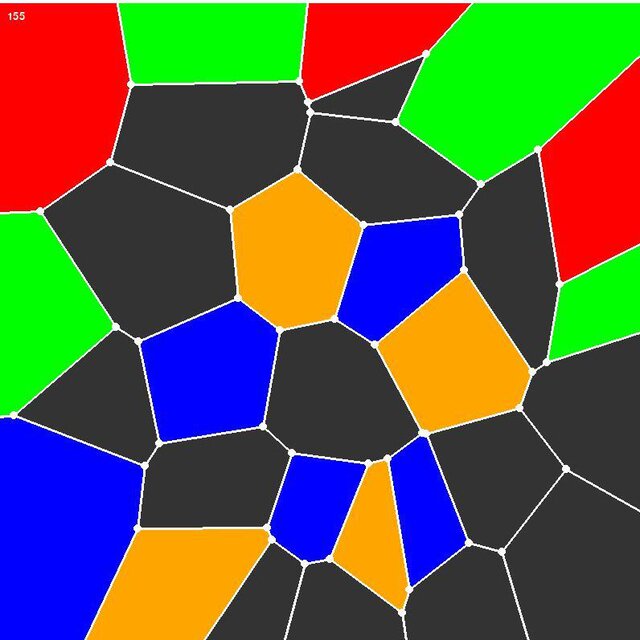 Every planar map is four colorable.
