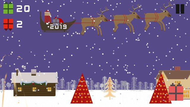 Santa: make Christmas happy!