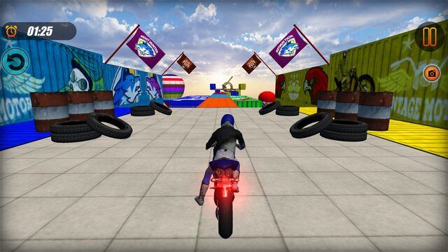 Stunts Contest Super Bike