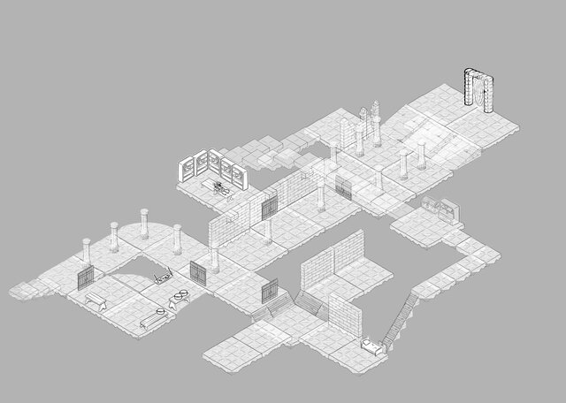 Isometric Map Icons