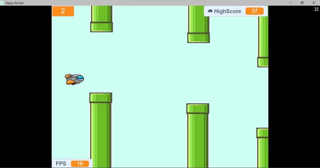 Flappy Rocket (unps1235)