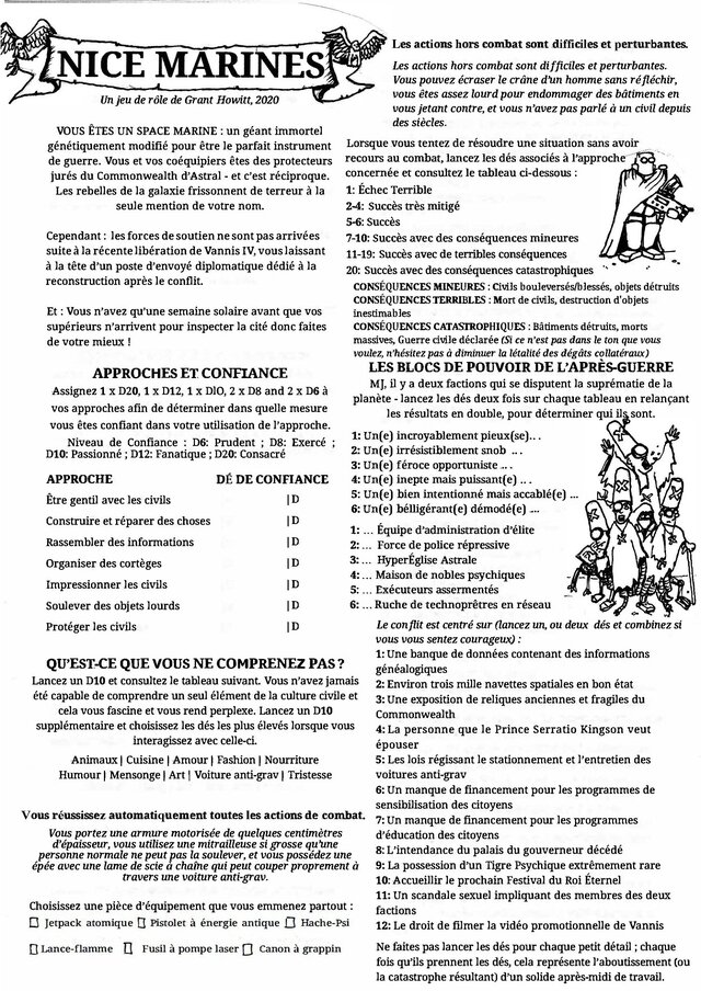 Nice Marines (Version Française)