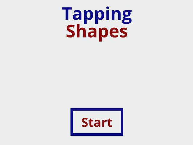 Tapping Shapes