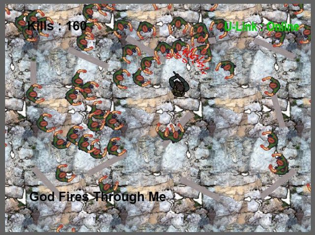 Guns Among Dead
