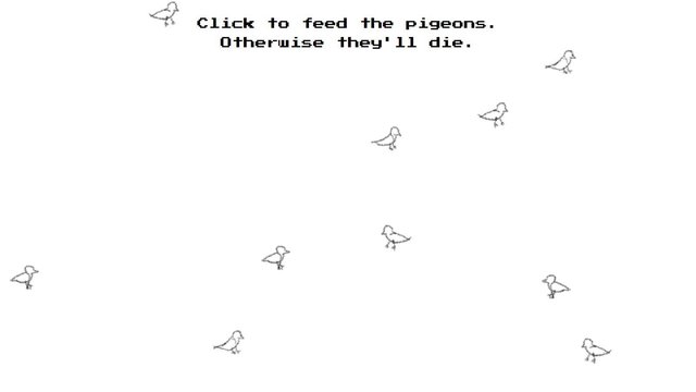 Feed the pigeons instead