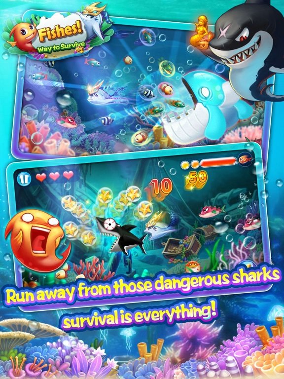 Fishes! Way To Survive