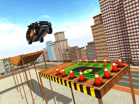 City Climb Prado Car Stunt Parking Simulator 3D