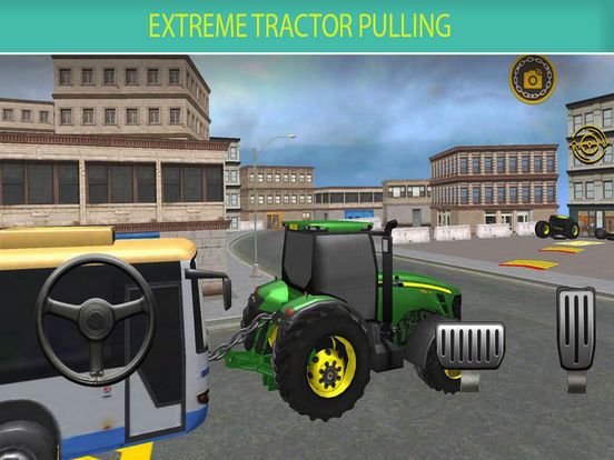 Real Tractor Pull Bus
