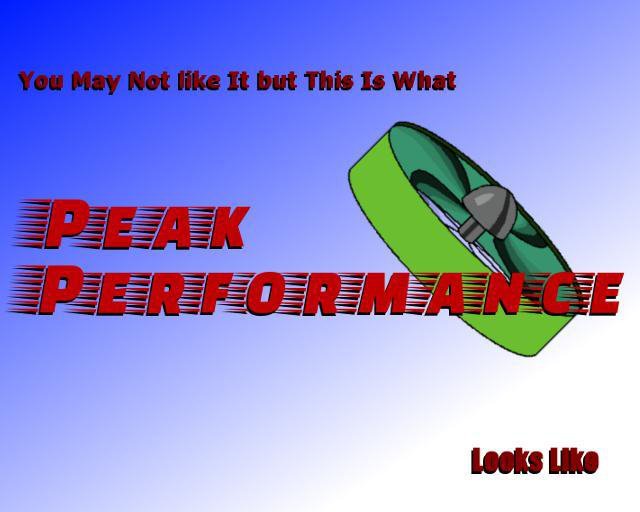 Peak Performance