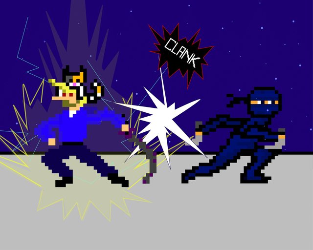 Don't let the ninja put you on his head!