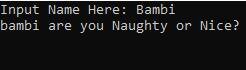 Naughty and Nice (ProbablyBambi)