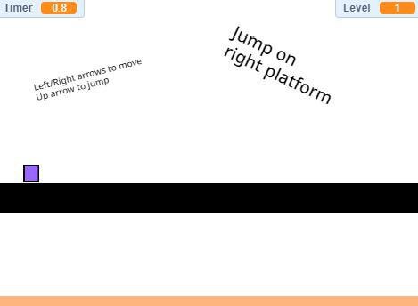 Jump to right platform