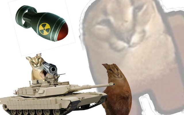 big floppa war