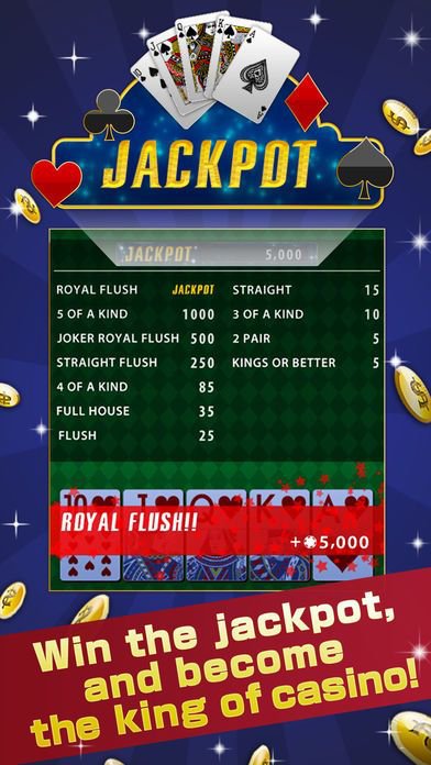 Video Poker Deluxe - Free Game