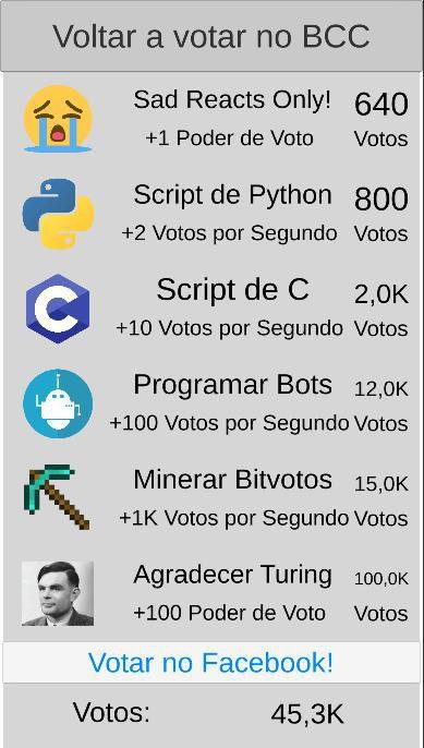 Vote BCC! - Sad Reacts Only