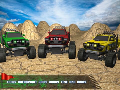 4x4 Monster Truck off road Stunt simulator games