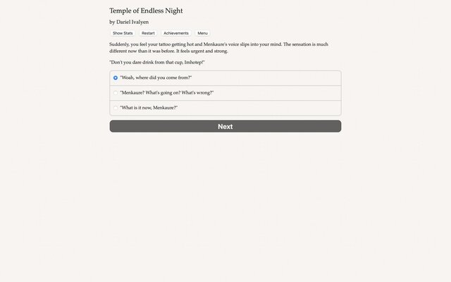 Temple of Endless Night