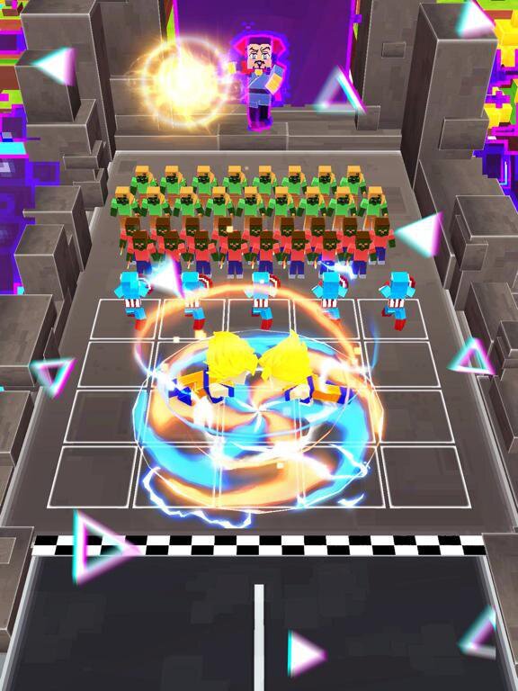Hero Craft Merge: Run & Battle