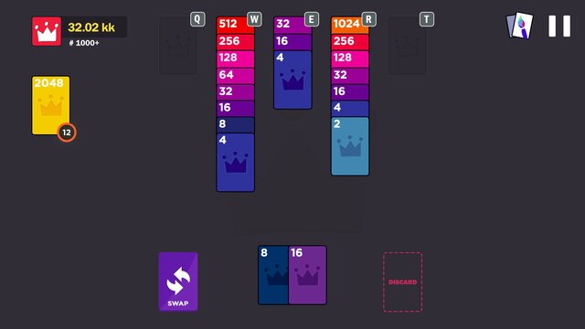 2048 Royal Cards