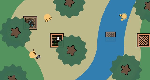 [The.Ring] - 2D Battle Royale Game