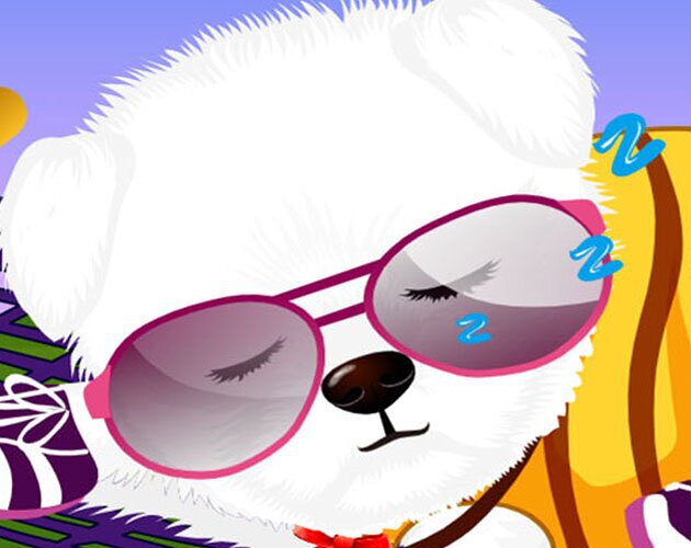 My sleepy dog ​​Yuki dress up game