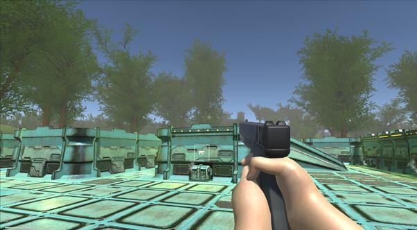 Zombie First Person Shooter