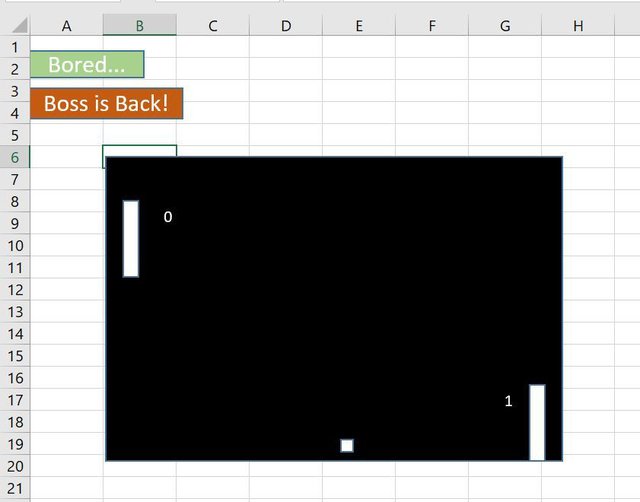 Game A Week 2 - Bored At Work Pong