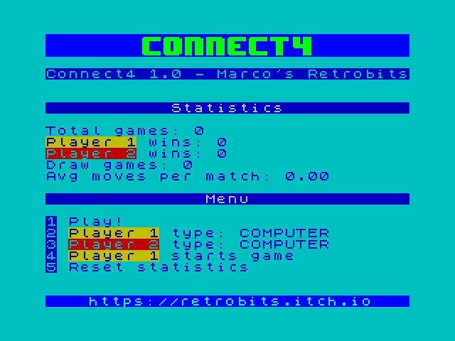 Connect4 (ZX Spectrum)