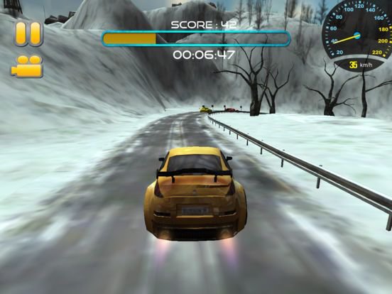 Frozen Track Car Racing HD