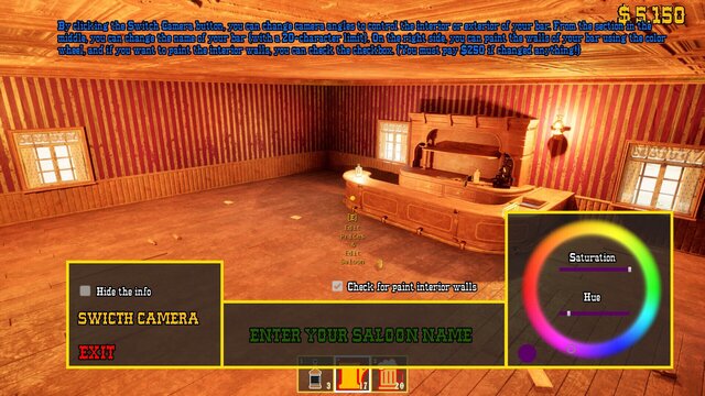 Wild West Saloon Simulator