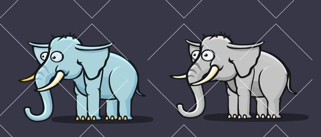 Animated elephant