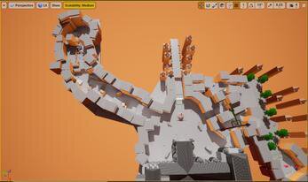 Bloodborne inspired blockout