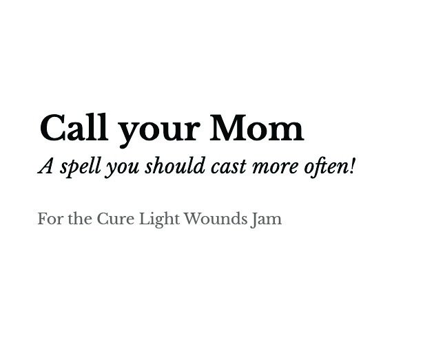 Call your Mom
