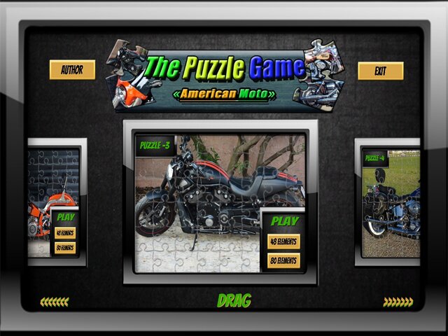 The Puzzle Game American Moto