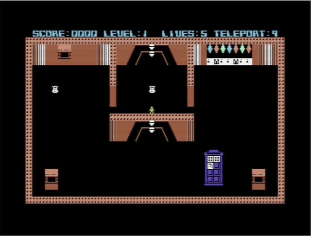 Daleks - By Nello Galiano (C64 2022)