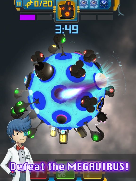 Cell Surgeon - A Unique 3D Match 4 Strategy Game!