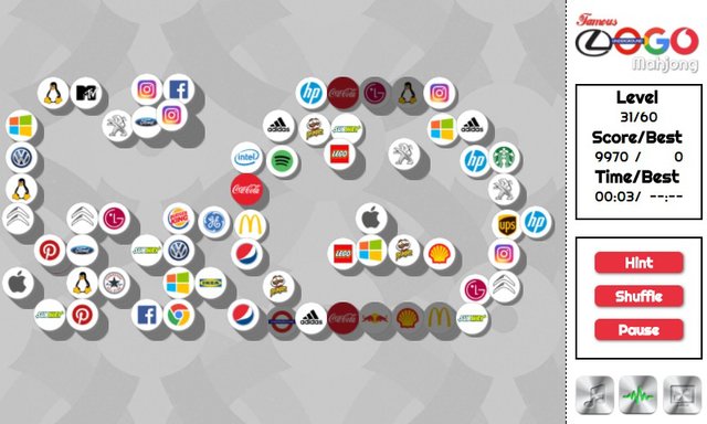 Famous Logo Mahjong