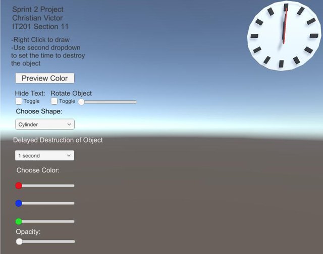 IT 201 Sprint 2 Project