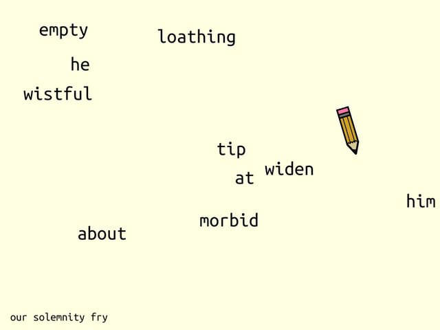Pencil Poetics