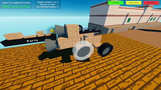 Rocket Car Simulator