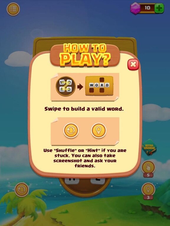 Word Island - Relaxing Game