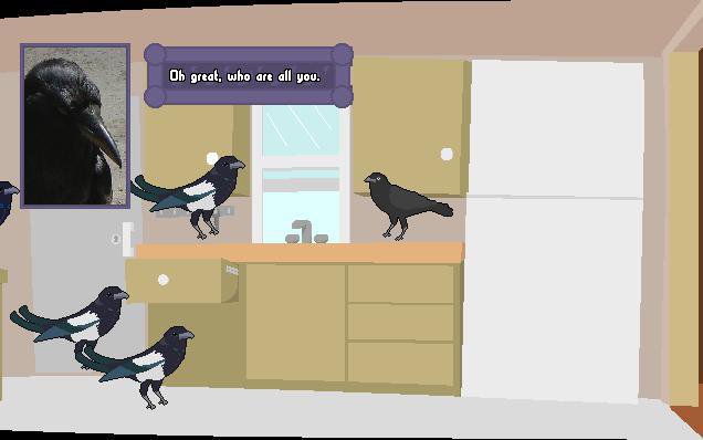 A Crow Cawled Raven